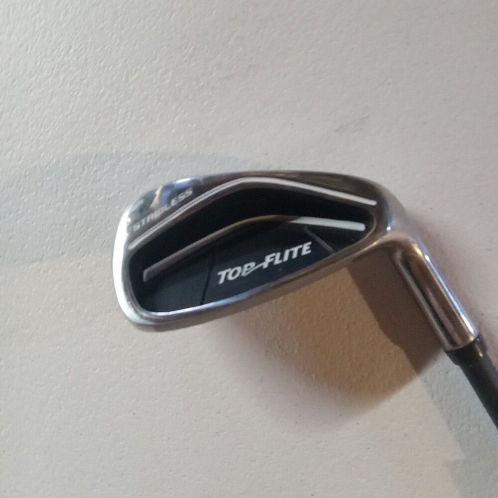 Top Flite Stainless Men’s RH 9 Iron 36” Graphite Shaft Senior Flex Golf Club